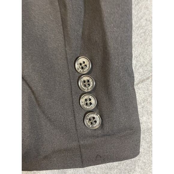 Lauren Ralph Lauren Jacket Womens 2 Petite Black Military Style Full Zip - Picture 10 of 13